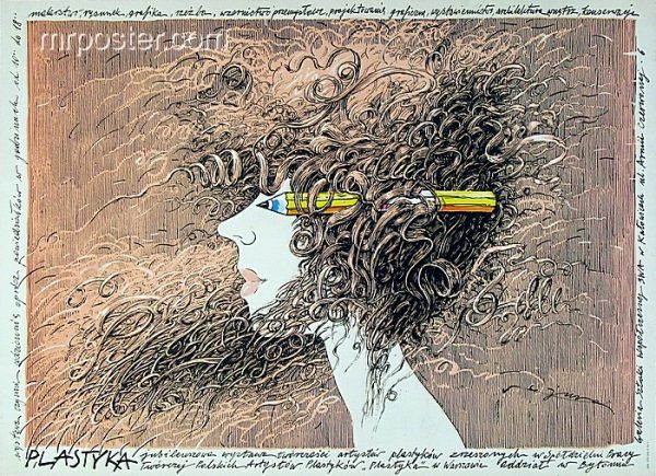 Plastyka (Plasticity - Lady with Pencil)